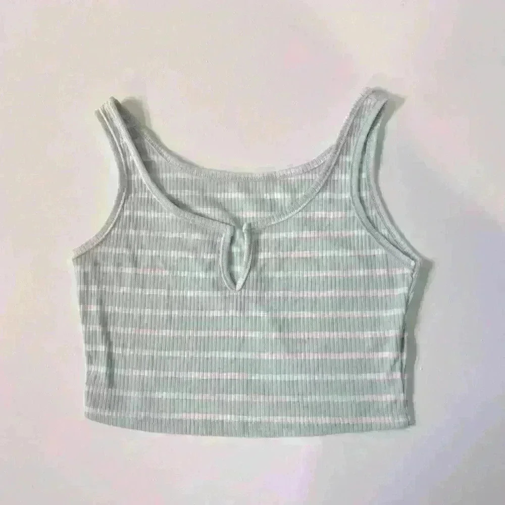 Striped Crop Top
